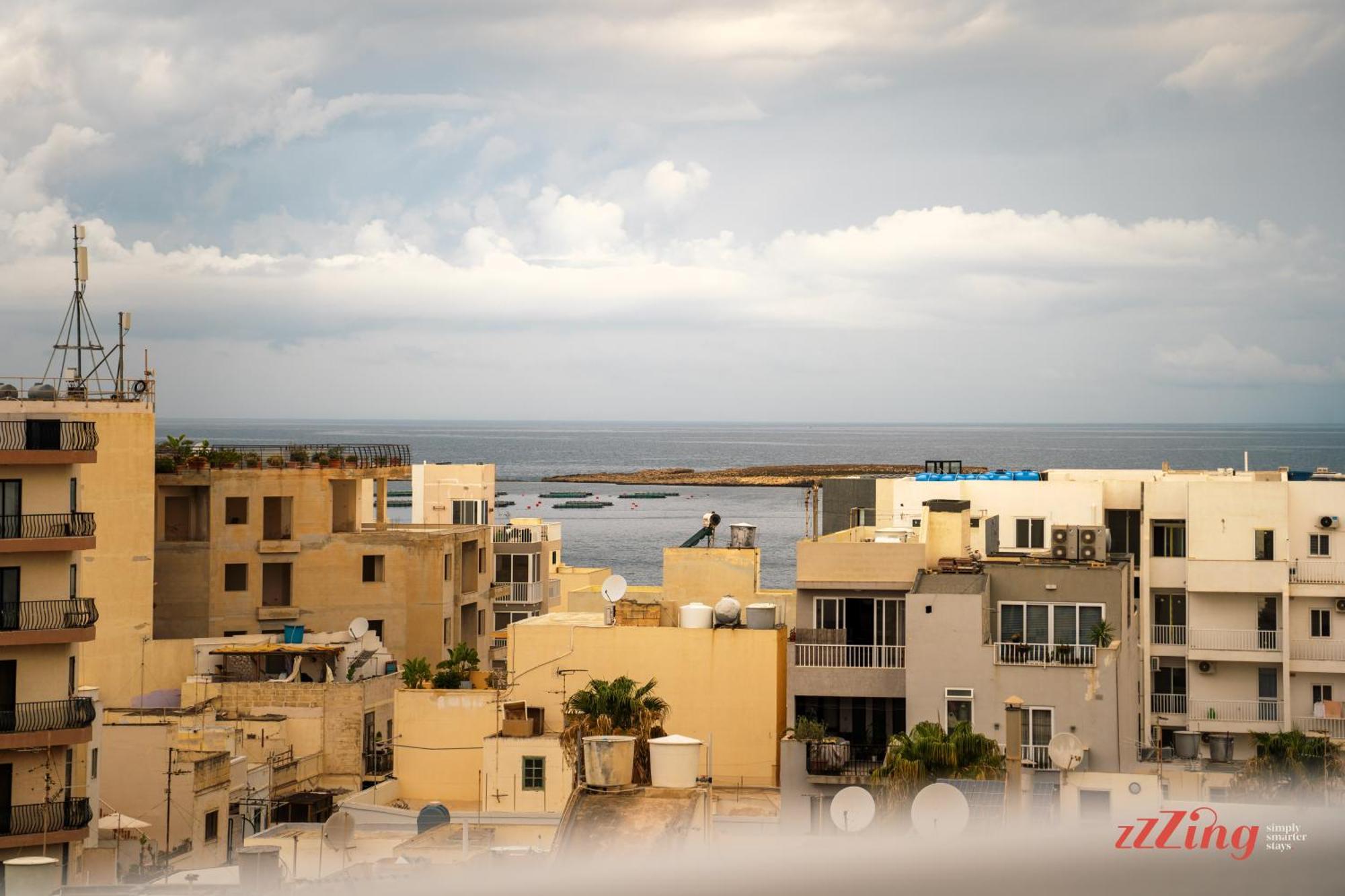 Appartement Coastal Charm Collection By Zzzing à San Pawl il-Baħar Extérieur photo